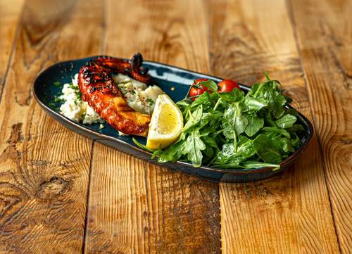 Grilled Octopus, Olive Oil & Lemon